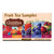 Celestial Seasonings Fruit Tea Sampler Herbal Tea, 18 Ea
