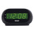 RCA Alarm Clock With 0.7 Inch Lcd Green Display, RCD20, 1 Ea