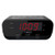 Timex T129B Dual Alarm Clock With Dual USB Charging, Black, 1 Ea