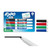 Expo Low Odor Fine Tip Dry Erase Markers Assorted Colors 4Ea