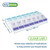 Ezy Dose Push Button 7 Day Am/Pm Pill Reminder # 67585, 1 Ea