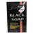 Black and White Black Soap Enriched with Vitamin E and Cupuacu Butter Moisturizing Formula 6Oz (170g)