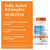 Doctors Best Fully Active B Complex with Quatrefoilc Veggie Capsules Energy Support Metabolism 30Ea