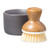 Full Circle Bubble Up Ceramic Soap Dispenser and Dish Brush Set, 1 Ea