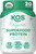 KOS Nature Powered Organic Plant Protein Unflavored and Unsweetened, 24 Oz