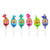Charms Super Blow Pops Assorted Flavors Individually Wrapped Lollipops 48Ea