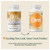 Om Lions Mane Mushroom Vegetarian Capsules Support Memory and Focus 180Ea
