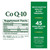 Natures Bounty CoQ10 200 mg Softgels for Cardiovascular Health Support 45Ea