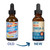 Deva Nutrition Liquid Omega-3 DHA-EPA Lemon Vegan Heart and Brain Health Formula 2Oz (60ml)