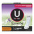 U by Kotex Clean And Secure Maxi Pads Overnight, Unscented, 14 Ea