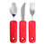 Essential Medical Everyday Essentials Supply Power of Red Utensil Set, 1 Ea