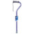 Carex Ergo Offset Adjustable Walking Cane with Soft Cushioned Handle Purple for Mobility Support 1Ea