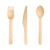 Eco soul Plant Based and Compostable Cutlery Set, 24 Ea