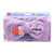 The Creme Shop BT21 BABY Plush Spa Teddy  Headband for Face Care and Makeup Starstruck Purple 1Ea