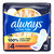 Always Ultra Thin Size 4 Overnight Pads with Wings Unscented for Leak Free Protection 16Ea