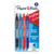Paper Mate Profile Ballpoint Pen Bold Comfort Grip 4Ea