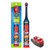 Firefly Clean N Protect Hot Wheels Power Toothbrush with Antibacterial Cover Soft Bristles Battery Included 1Ea