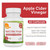 Zahler Apple Cider Vinegar Plus Fiber Dietary Supplement Capsules 60Ea