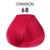 Adore 68 Crimson Semi Permanent Hair Color Ammonia Free 4Oz (118ml)