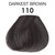 Adore Creative Image Semi Permanent Hair Color 110 Darkest Brown Ammonia Free 4Oz (118ml)