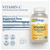 Solaray Vitamin C with Bioflavonoid Concentrate 1000 mg VegCaps for Immune Support 250Ea