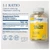 Solaray Calcium and Magnesium Citrate 1:1 Ratio VegCaps for Healthy Bones and Teeth Support 180Ea