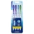 Oral B Dual Clean Soft Toothbrushes for Deep Cleaning and Plaque Removal 4Ea