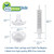 Ezy Dose Medicine Dispenser Oral Syringe Precise Medication Dosing 10mL Kit 1Ea