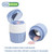 Ezy Dose 3-in-1 Pill Crusher Cutter with Built-In Storage Blue Color 1Ea