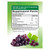 Natures Truth Magnesium Glycinate 200mg Essential Mineral Gummies Sour Grape Flavor for Adults 60Ea