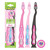 FireFly Barbie Toothbrush Value Pack Gently and Effectively Cleans Teeth with Soft Bristle 3Ea