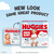 Huggies Ultra Soft Ultra Dry Snug and Dry leakproof Size 4 Diapers 150Ea