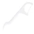 RM Oral EZ Flossers Unflavored Floss Picks Remove Plaque and Stimulates Gums 60Ea