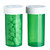Centor Vial 1 Clic Clear Vu Green Child Resistant Vials 13 Dram for Medication Storage 200Ea