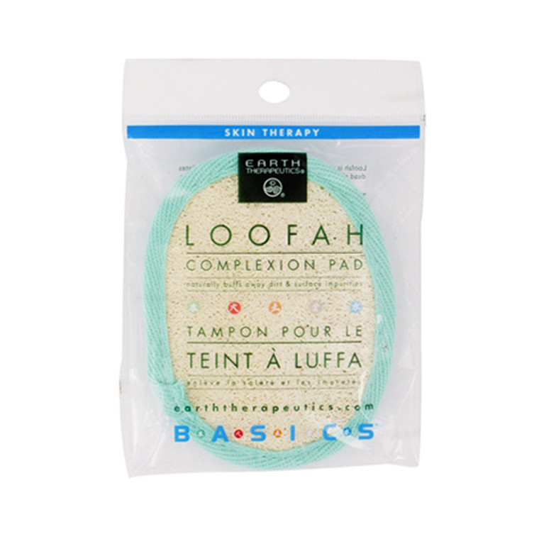 Earth Therapeutics Loofah Complexion Pad - 1 Ea