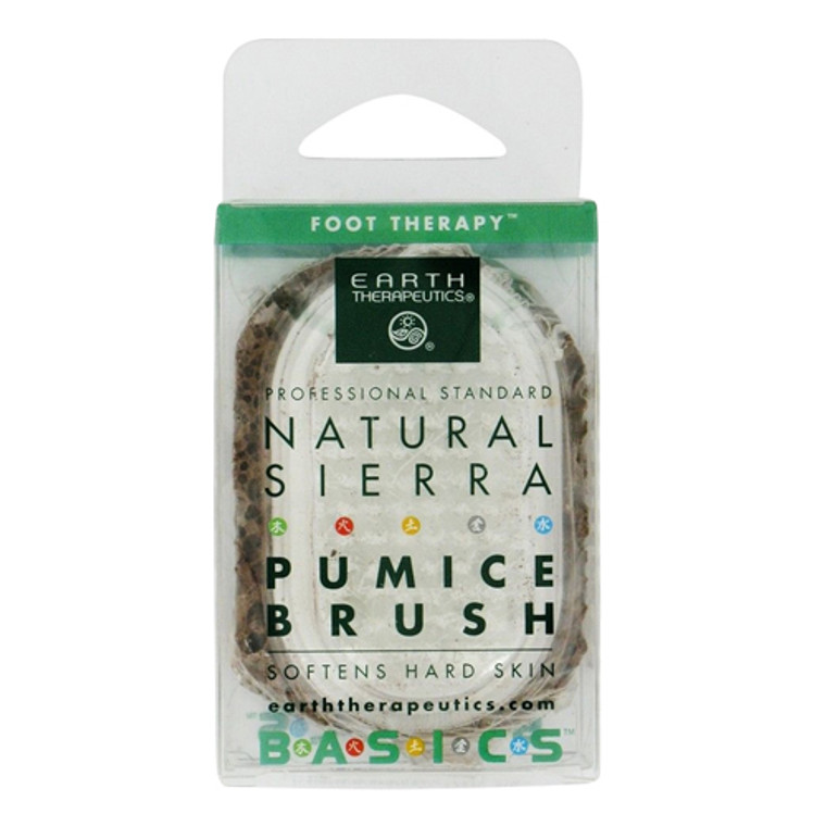 Earth Therapeutics Natural Sierra Pumice Brush, 1 Ea