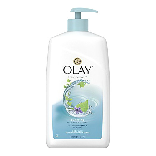 olay body wash lavender