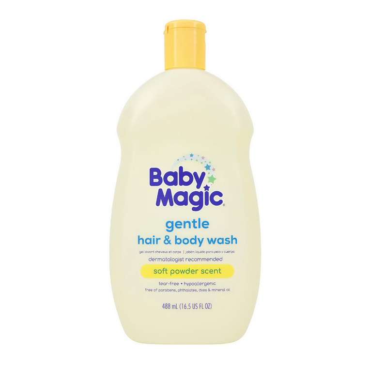 Baby Magic 2 In 1 Baby Wash and Shampoo with Calendula and Coconut, 16.5 Oz