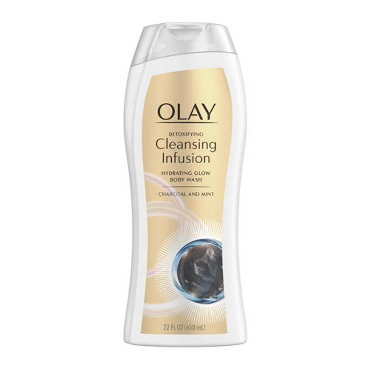 Olay Cleansing Infusion Detoxifying Body Wash, 22 Oz