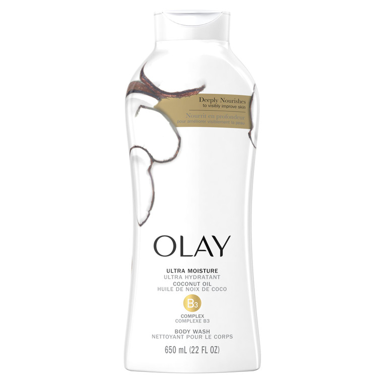 Olay Ultra Moisture Coconut Oasis Body Wash, 22 Oz