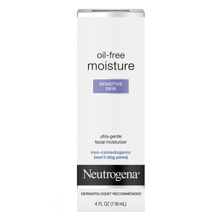 Neutrogena Moisture Oil Free Formula, Sensitive Skin - 4 Oz