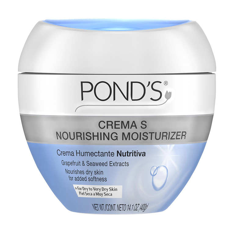 Ponds Crema S Nourishing Moisturizing Cream, 14.1 Oz