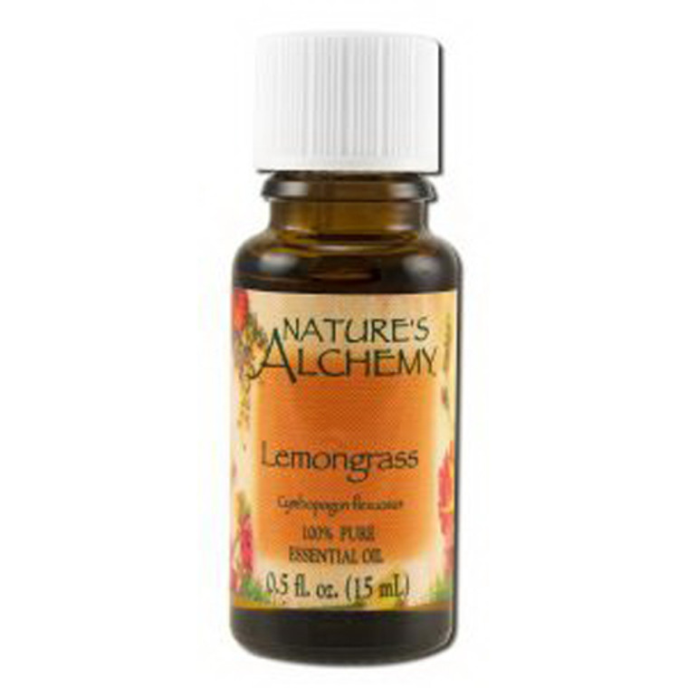 Natures Alchemy Lemongrass 100% Pure Essential Oil - 0.5 Oz