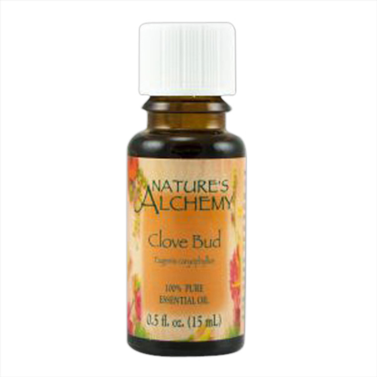 Natures Alchemy Clove Bud Pure Essential Oil - 0.5 Oz