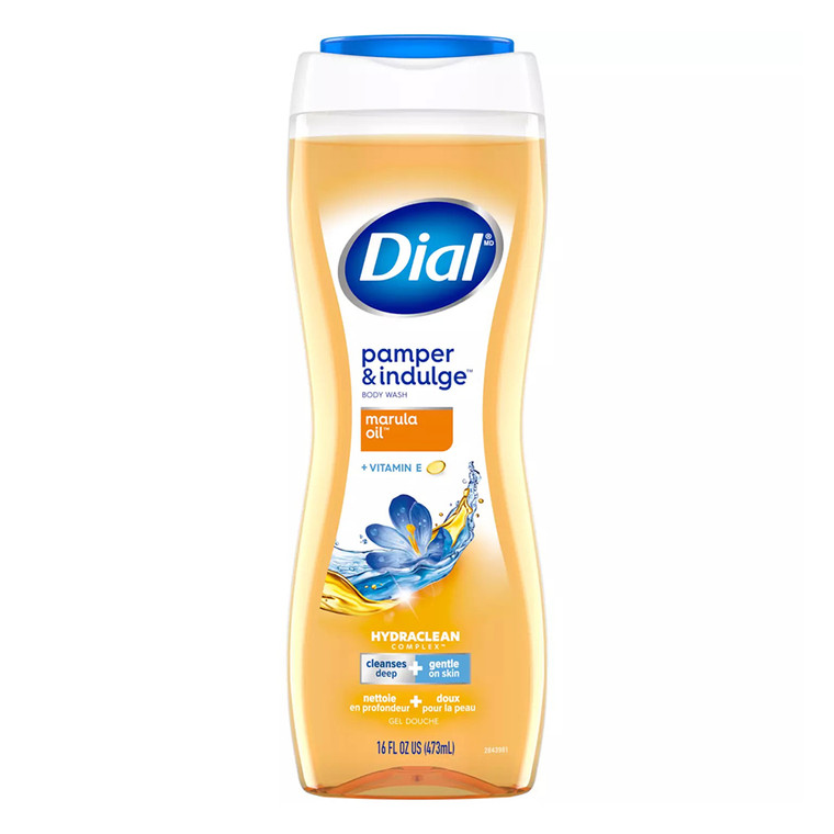 Dial Body Wash Marula Oil Nourishing and Hydrating Cleansing Formula 16Oz (473ml)