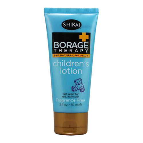 Shikai Borage Therapy Childrens Lotion, Fragrance Free, 3 oz