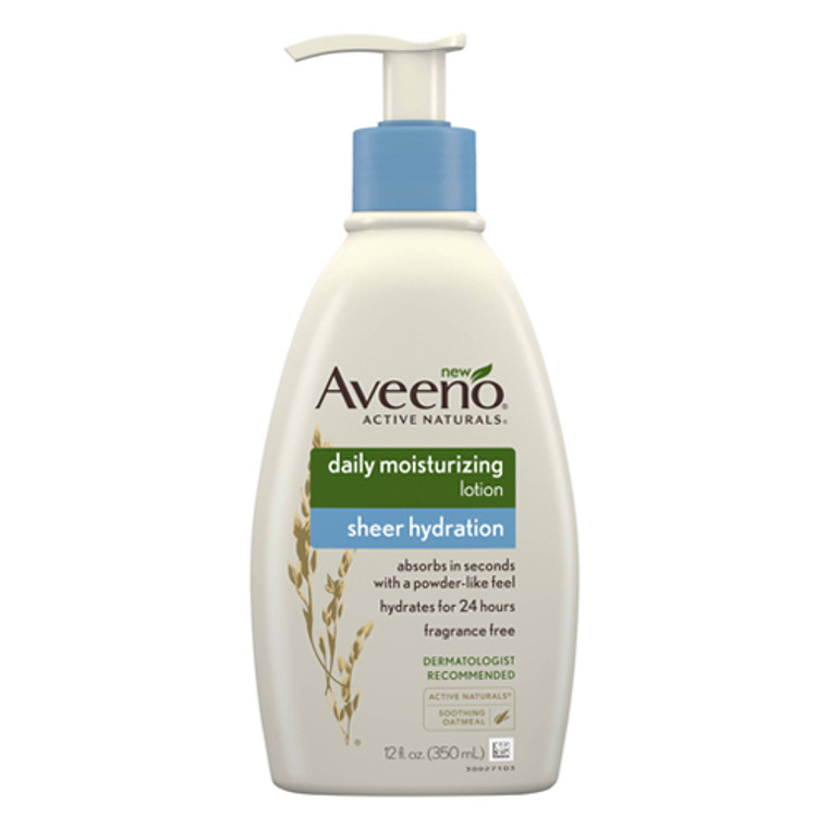Aveeno Daily Moisturizing Sheer Hydration Body Lotion for Soft Smooth Skin 12Oz (350ml)