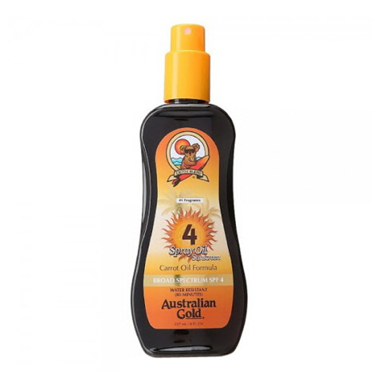 Australian Gold Spf #04 Spray Carrot Oil Formula, 8 Oz