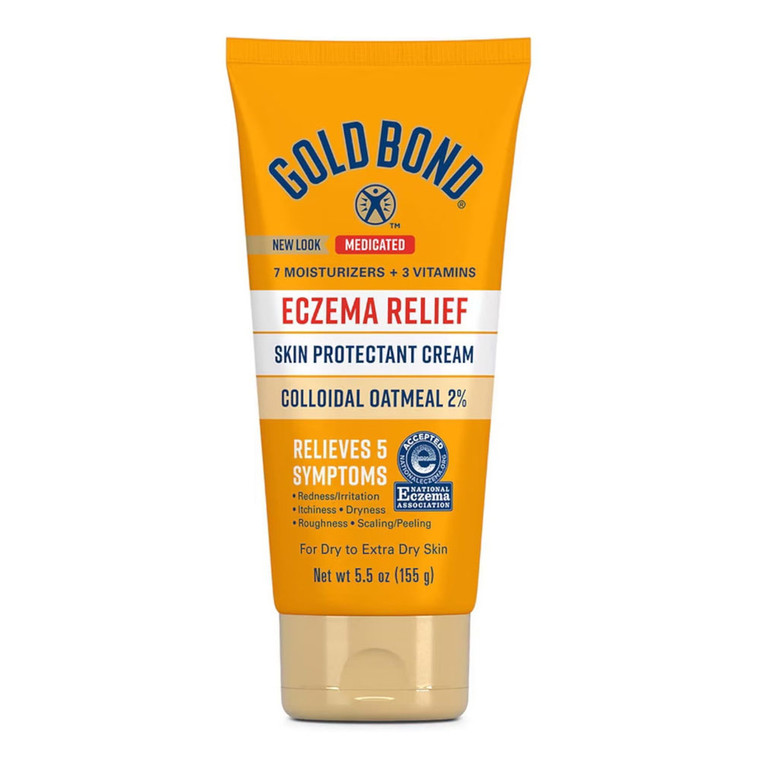 Gold Bond Eczema Relief Cream, 2% Colloidal Oatmeal, 5.5 Oz