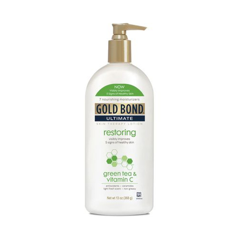 Gold Bond Ultimate Restoring Skin Therapy Lotion, Green Tea and Vitamin C, 13 Oz